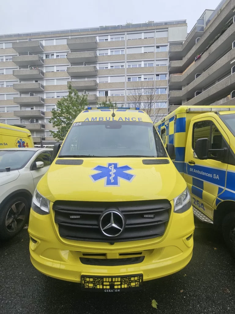 extérieur ambulance